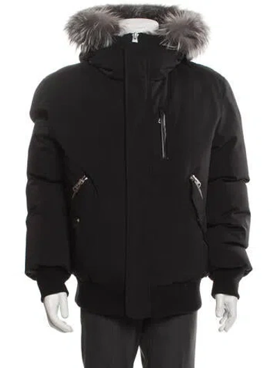 Pre-owned Mackage Puffer Coat In Black