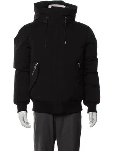Pre-owned Mackage Puffer Coat In Black