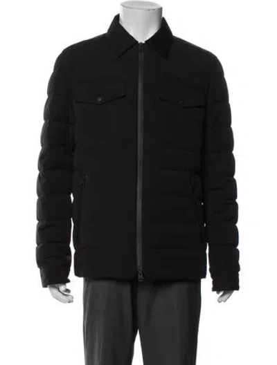 Pre-owned Mackage Puffer Coat In Black