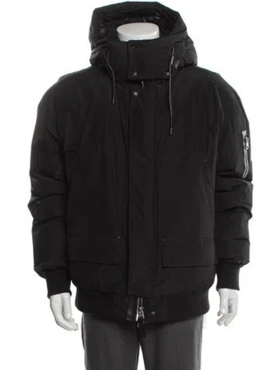 Pre-owned Mackage Puffer Coat In Black
