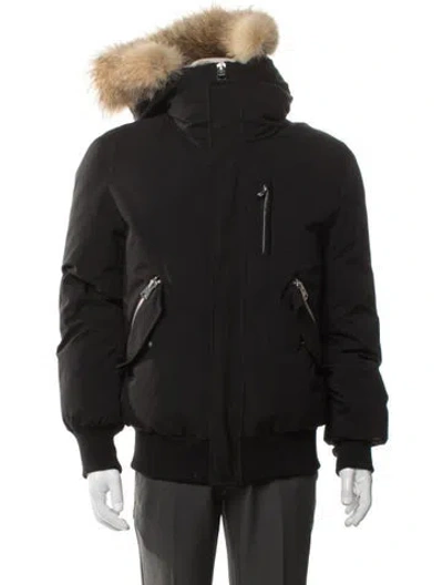 Pre-owned Mackage Puffer Coat In Black