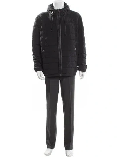 Pre-owned Mackage Puffer Coat In Black