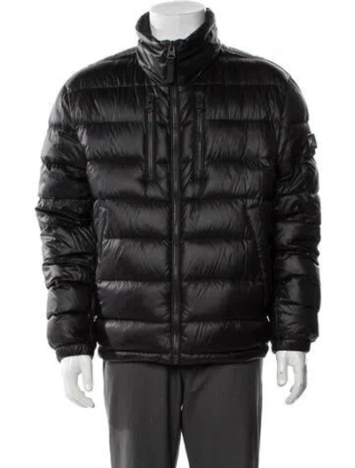 Pre-owned Mackage Puffer Coat In Black