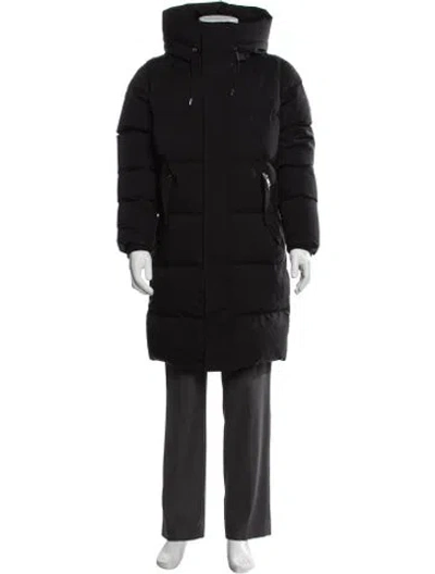 Pre-owned Mackage Puffer Coat In Black