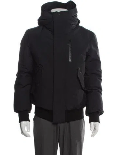 Pre-owned Mackage Puffer Coat In Gray