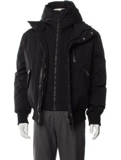 Pre-owned Mackage Puffer Coat In Gray