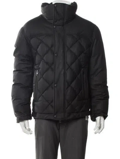 Pre-owned Mackage Puffer Coat In Gray