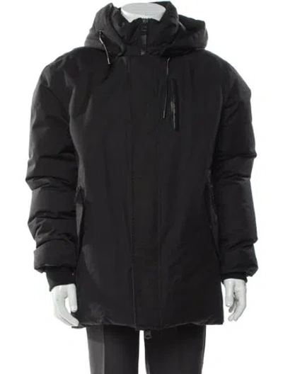 Pre-owned Mackage Puffer Coat In Grey