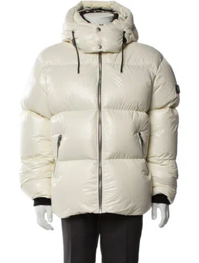 Pre-owned Mackage Puffer Coat In Neutral