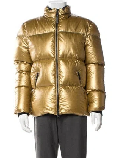 Pre-owned Mackage Puffer Coat W/ Tags In Gold