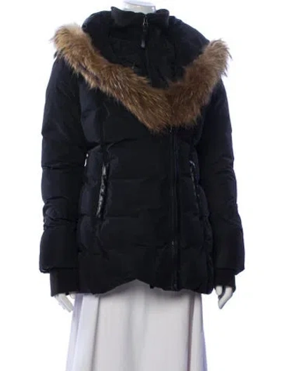 Pre-owned Mackage Puffer Jacket In Blue