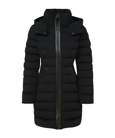 Mackage Quilted Cotton Jacket With Zip Closure In Black
