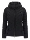 Mackage Quilted Hooded Jacket In Black
