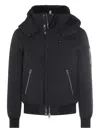 Mackage Quilted Hooded Jacket In Black