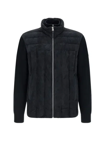 Mackage Landen Jacket High Collar Quilted Design In Black