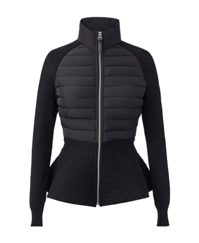 Mackage Quilted Puffer Jacket In Black