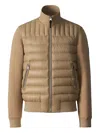 Mackage Quilted Zip Collin-r Jacket In Neutral