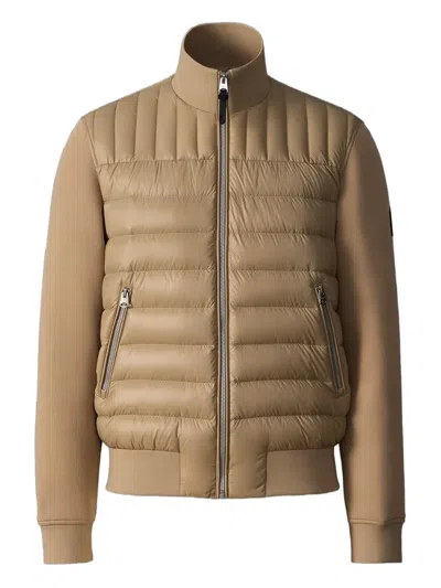 Mackage Quilted Zip Collin-r Jacket In Neutral