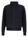 Mackage Quilted Zip-up Jacket In Blue