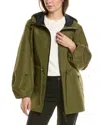 Mackage Kalea Zipper Casual Jacket In Navy