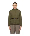 Mackage Khaki Raja Down Jacket In Green