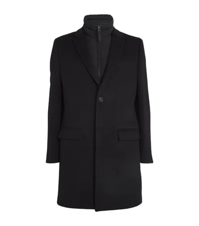 Mackage Rws Wool Skai Slb Coat In Black