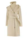 Mackage Shia-slb Double-face Coat In Neutral