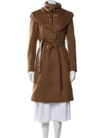 Pre-owned Mackage Shia Wool Down Coat In Neutral
