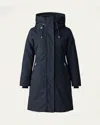 Mackage Shiloh-nfz Down Parka With Detachable Hooded Bib In Black