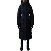 Mackage Shyla 800 Fill Power Down Coat With Removable Quilted Bib In Black
