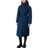 Mackage Shyla 800 Fill Power Down Coat With Removable Quilted Bib In Blue