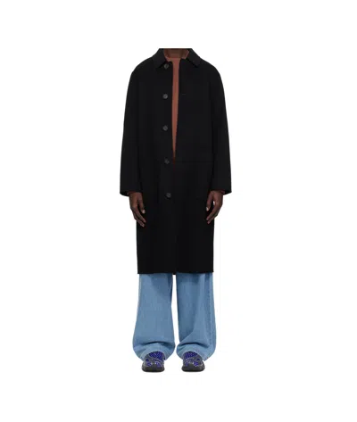 Mackage Single Breasted Coat In Black