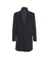 Mackage Skai-slb Virgin Wool Coat With Removable Down Bib In Black