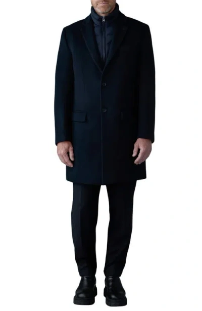 MACKAGE MACKAGE SKAI-SLB VIRGIN WOOL COAT WITH REMOVABLE DOWN BIB