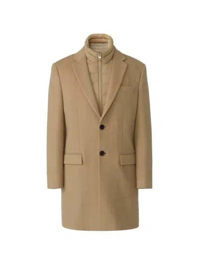 Mackage Skai-slb Single-breasted Coat In Brown