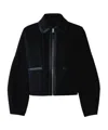 Mackage Solana Double-face Balloon Sleeved Short Jacket In Black