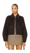 Mackage Solana Jacket In Brown