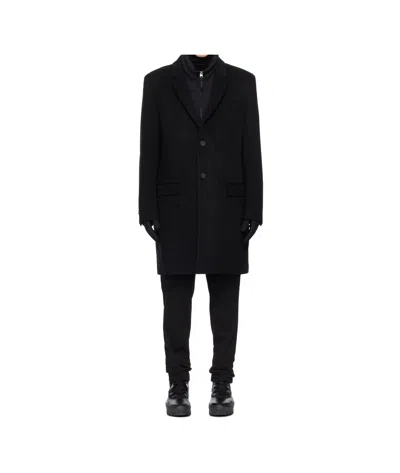 Mackage Stand-collar Coat In Black