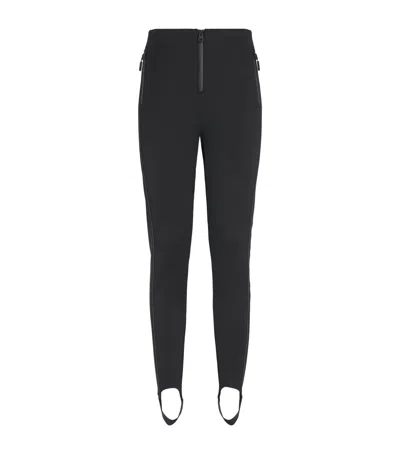 Mackage Stretch-fleece Stirrup Zavi Ski Trousers In Black