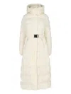 Mackage Structured White Jacket With Minimalist Design In Multi