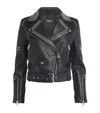 Mackage Studded Masina-st Leather Jacket In Black