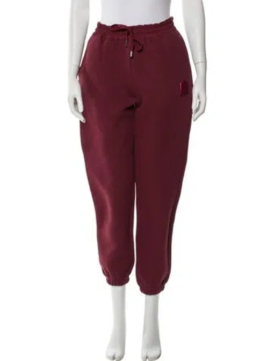 Pre-owned Mackage Sweatpants In Burgundy