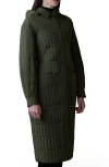 Mackage Tadoka Quilted Down Coat In Light Military