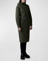 Mackage Tadoka Quilted Down Coat In Light Military