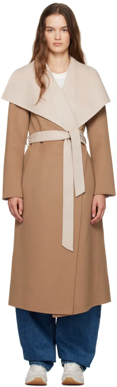 MACKAGE TAN & BEIGE MAI-CN COAT