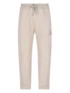 Mackage Straight Trousers Elastic Waistband Cargo Pocket