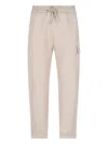 Mackage Taupe Cotton Blend Activewear Pants In Neutral