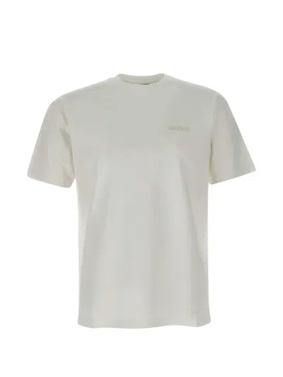 Mackage Tee-w Logo-patch T-shirt In Neutral