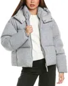 Mackage Tessyk Medium Wool & Cashmere-blend Jacket In Grey