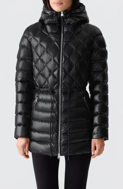 Mackage Tooky 800-fill-power Down Quilted Puffer Jacket In Black